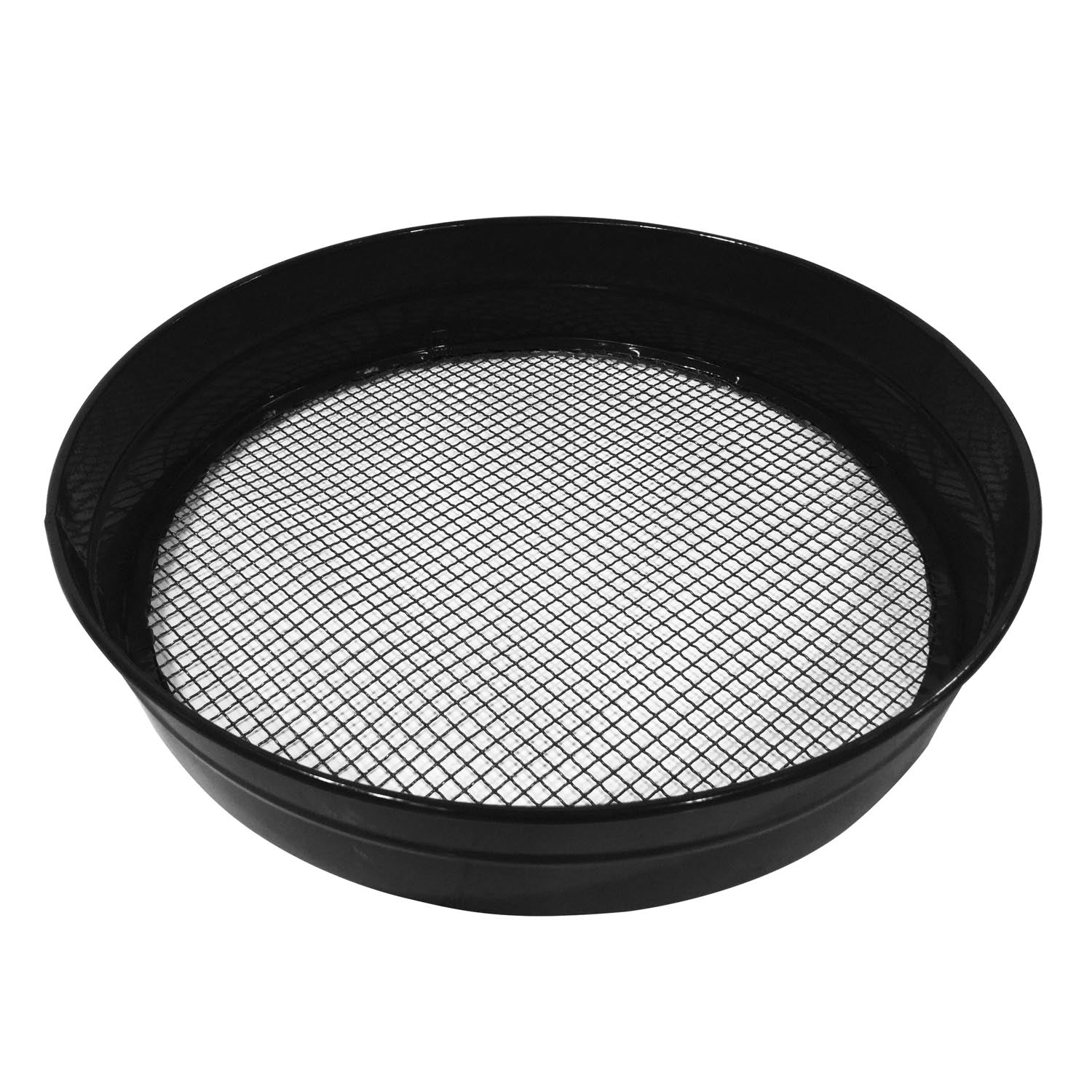 Garden Sieve – Metal 36cm – Black