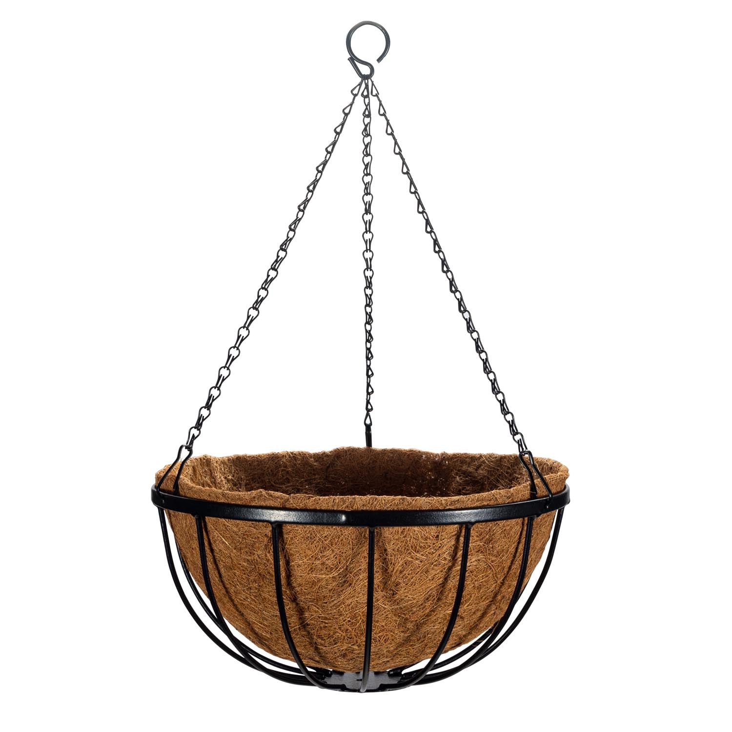 Hanging Basket Cathedral  – Black