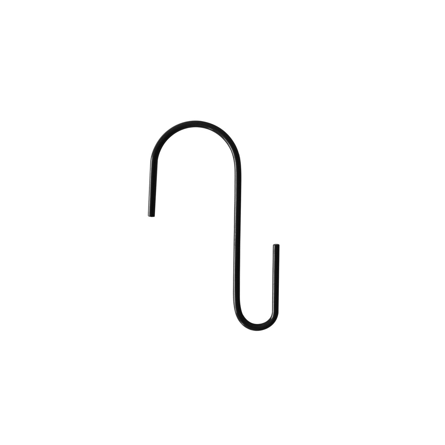 Wire S Hook – Black