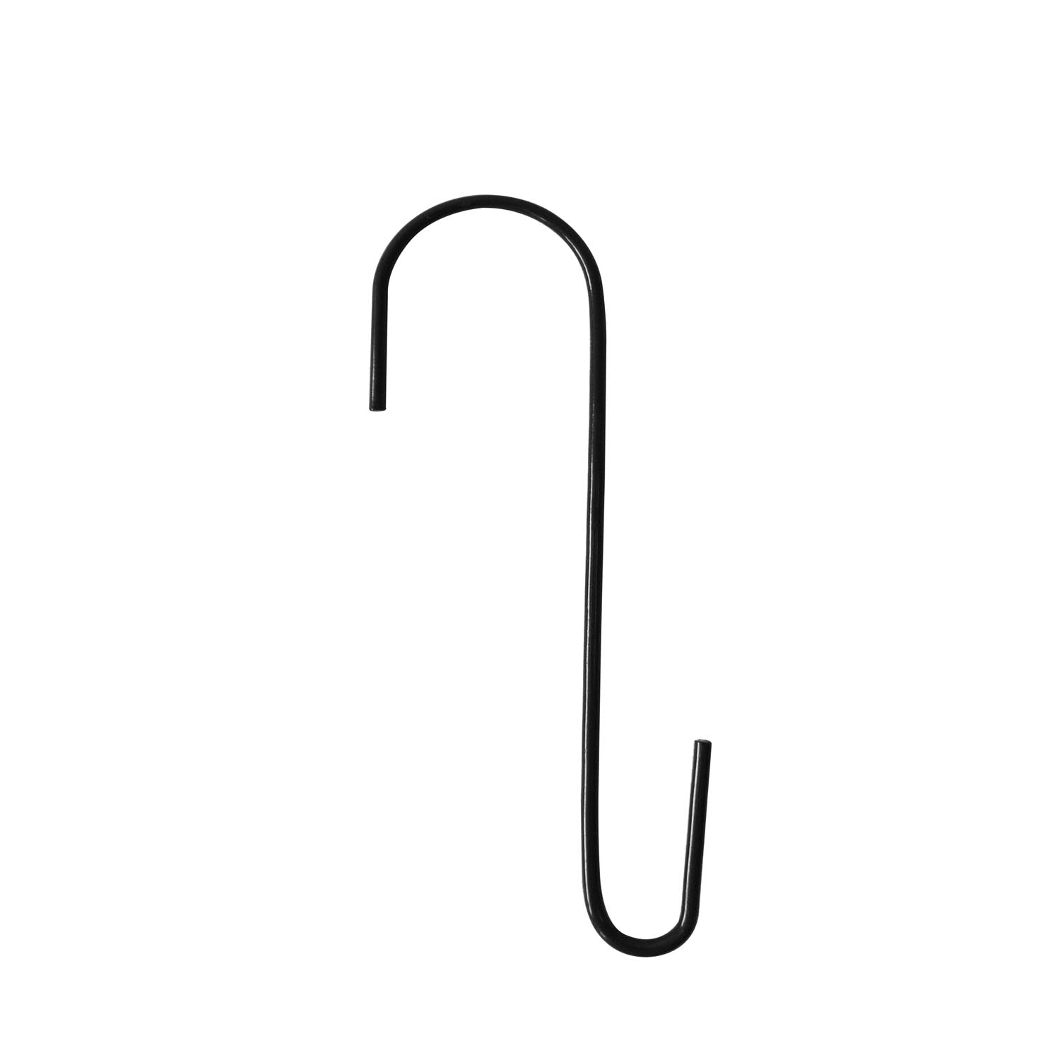 Wire S Hook – Black